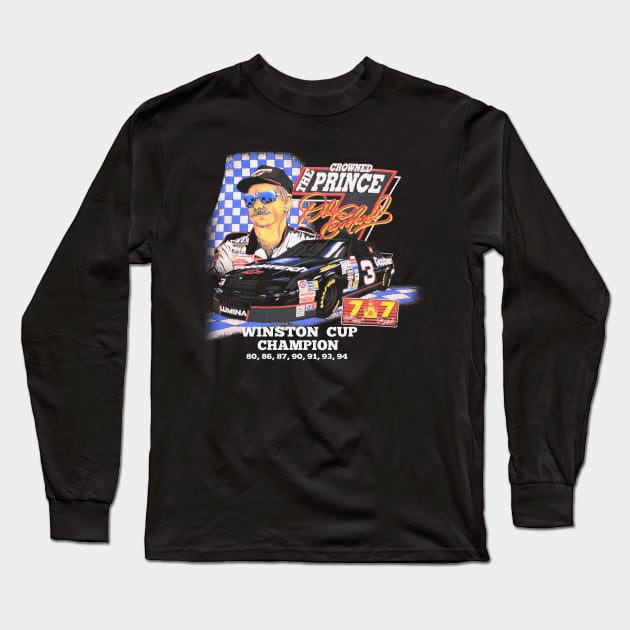 The Prince and The King (Earnhardt & Petty) Long Sleeve T-Shirt by Meat Beat